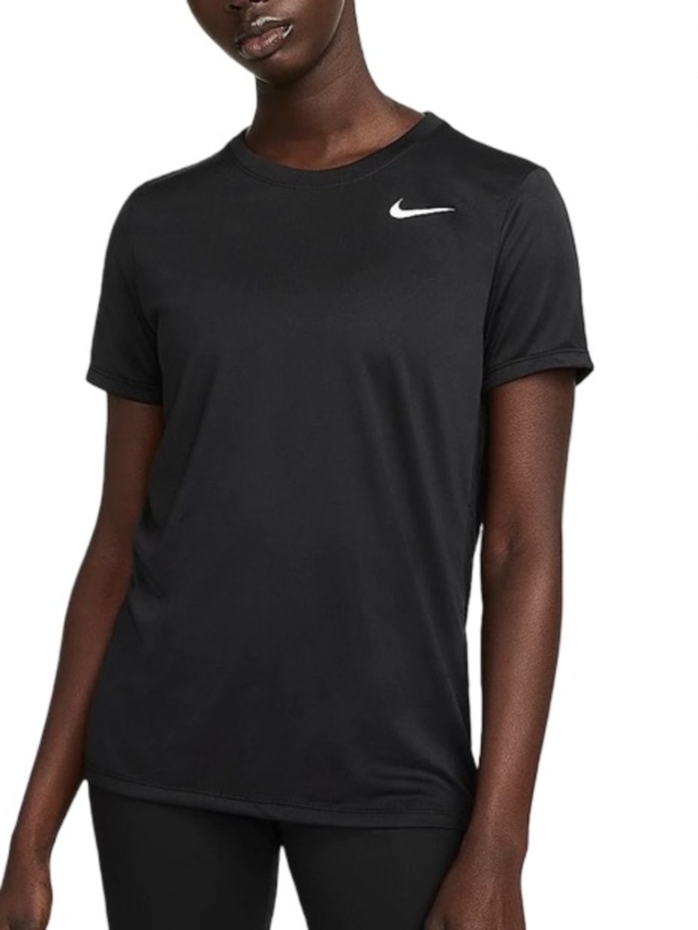 Nike | Women’s Black Dri-FIT Crew Neck Tee | M